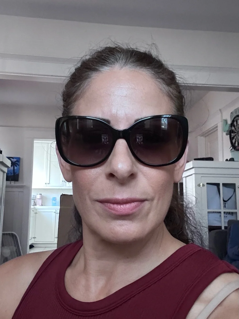 Tiffany & Co. Black Gradient Cat-Eye Women's Sunglasses